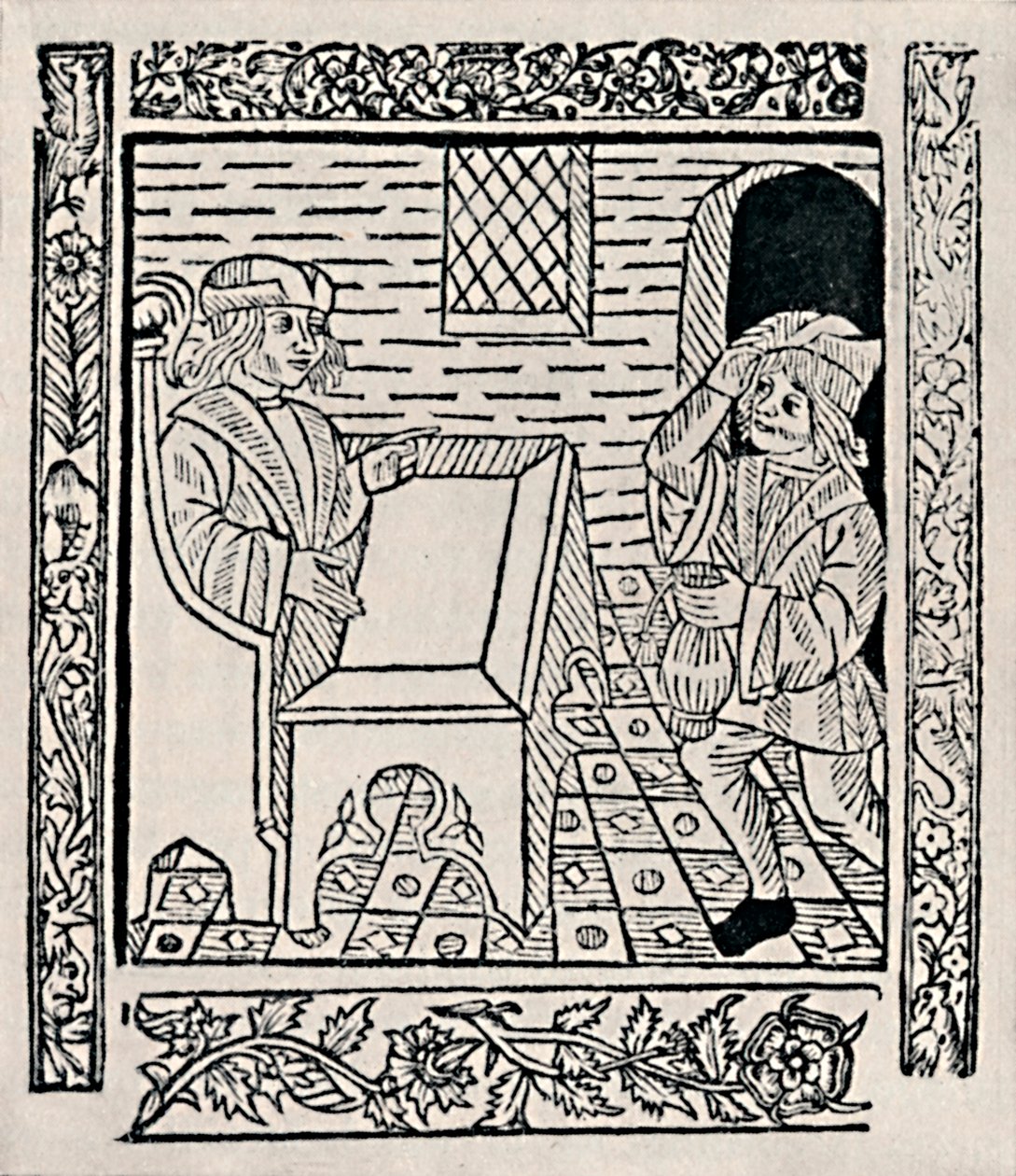 Leietaker betaler husleie, 1523, 1903 av Unbekannt