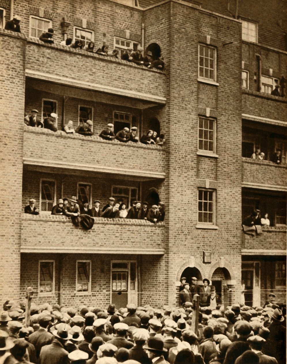 Leietakere leie streik, Peckham, sørøst i London, 1931, 1933. av Unbekannt