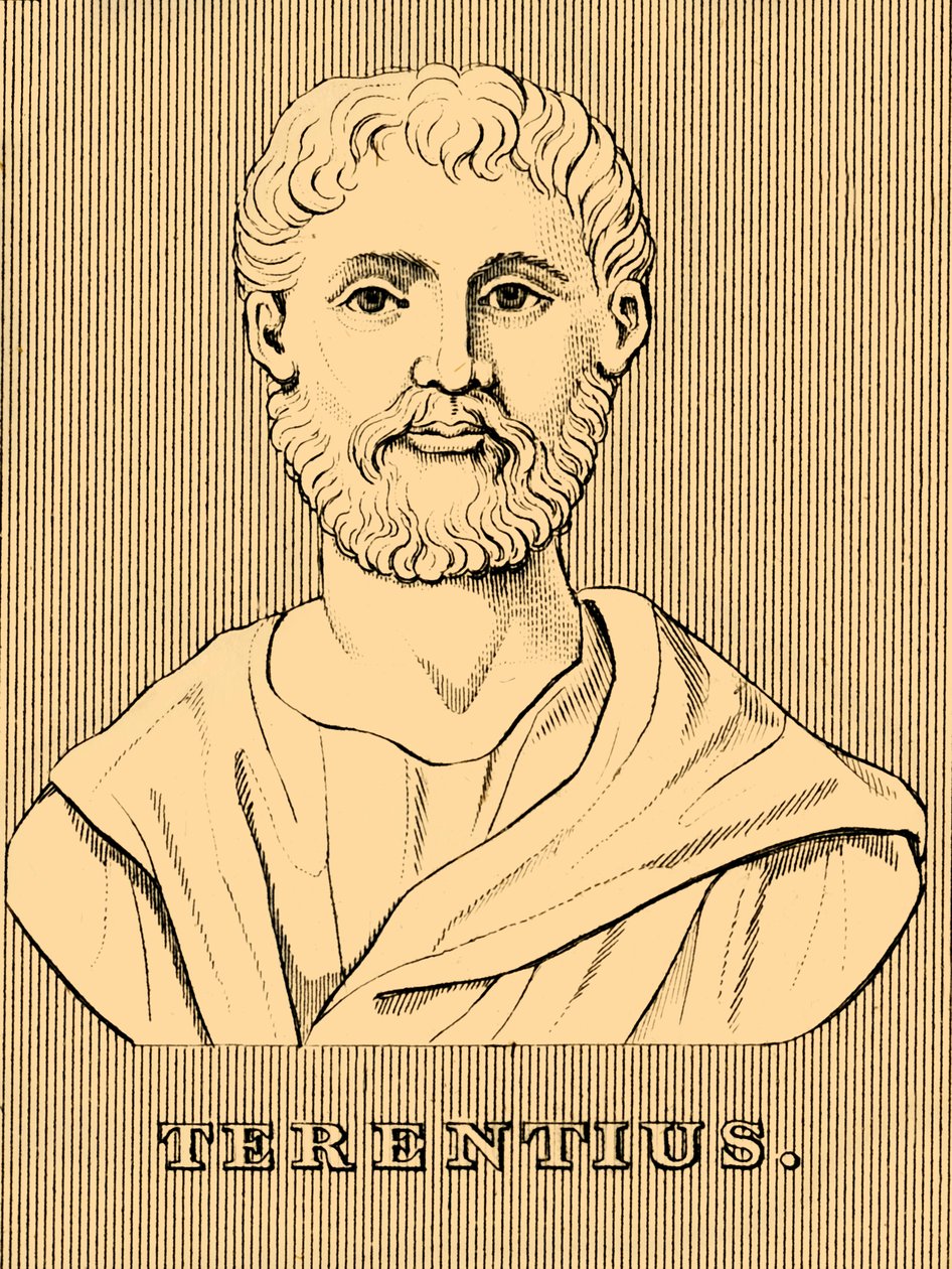 Terentius, ca 195-c 159 f.Kr., 1830 av Unbekannt