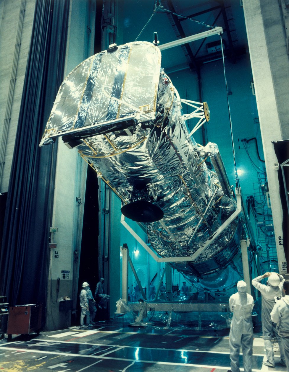 Tester Hubble-romteleskopet, 1980-tallet av Unbekannt