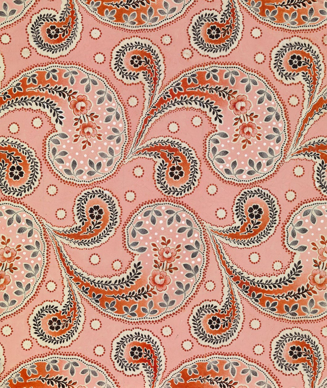 Tekstildesign for Trekhgornaya Manufaktura, 1918 av Unbekannt