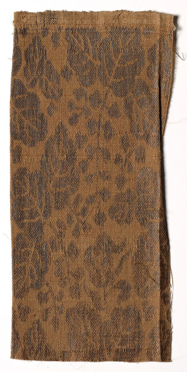 Tekstilfragment, 1800-tallet. av Unbekannt