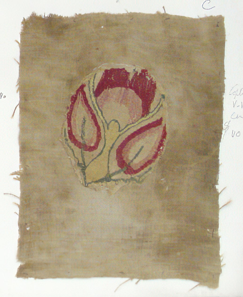Tekstilfragment, koptisk, 5.-6. århundre. av Unbekannt