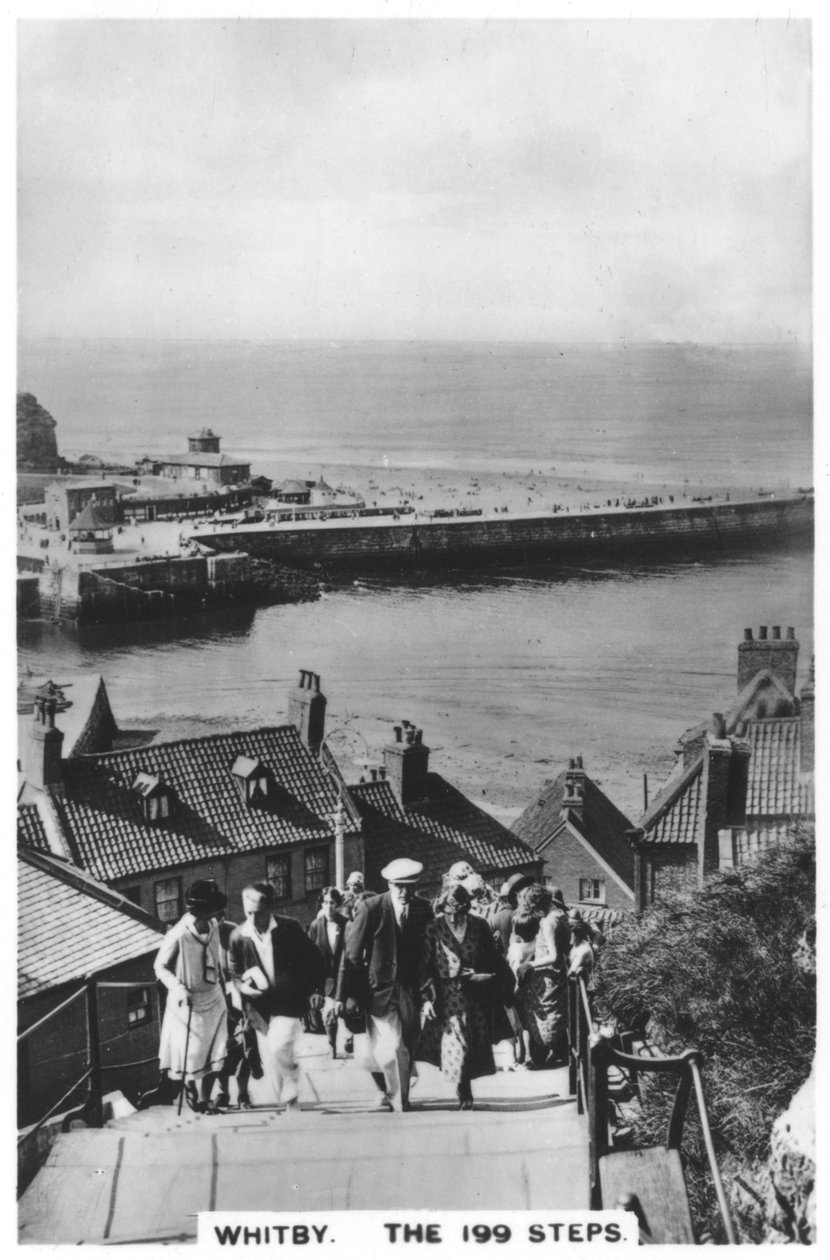 De 199 trinnene, Whitby, 1936 av Unbekannt