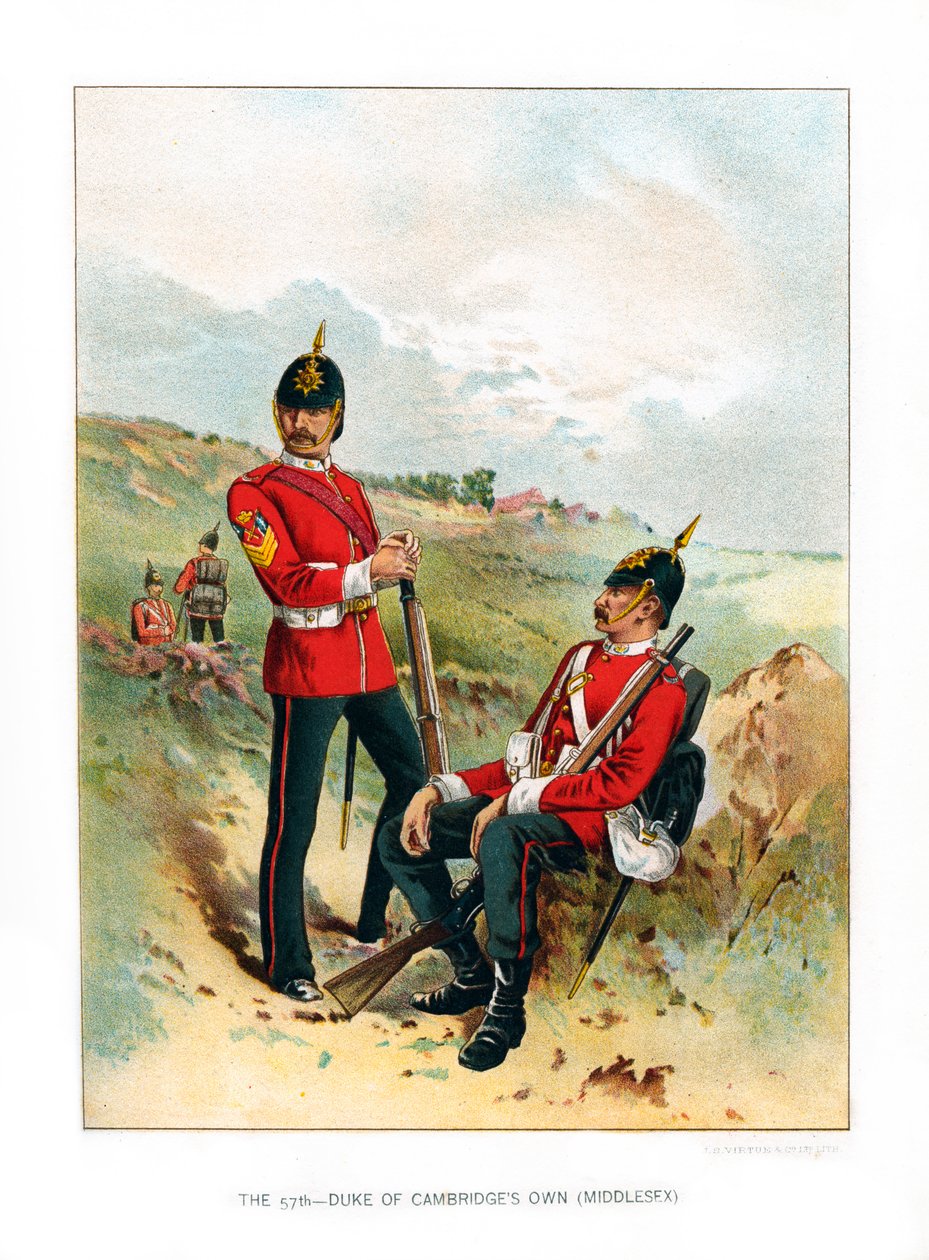 Den 57. hertugen av Cambridges egen Middlesex, c1890 av Unbekannt