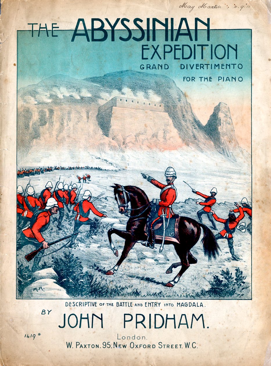 Den abessiniske ekspedisjonen, 1868 av Unbekannt