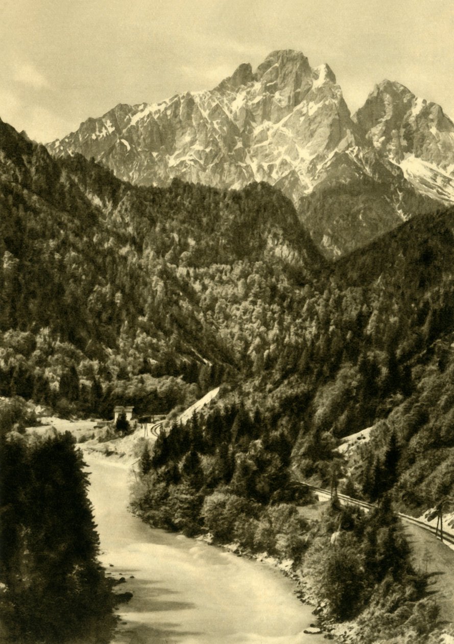 Admonter Reichenstein, Gesaeuse nasjonalpark, Steiermark, Østerrike, c1935. av Unbekannt