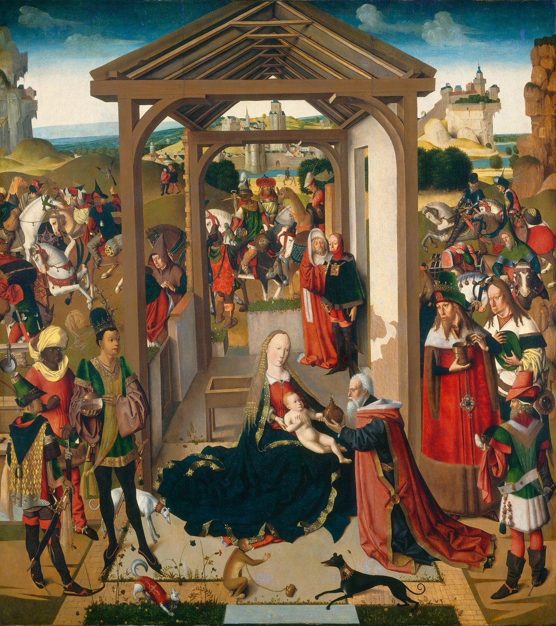 The Adoration of the Magi, fjerde kvartal 1400-tallet. av Unbekannt