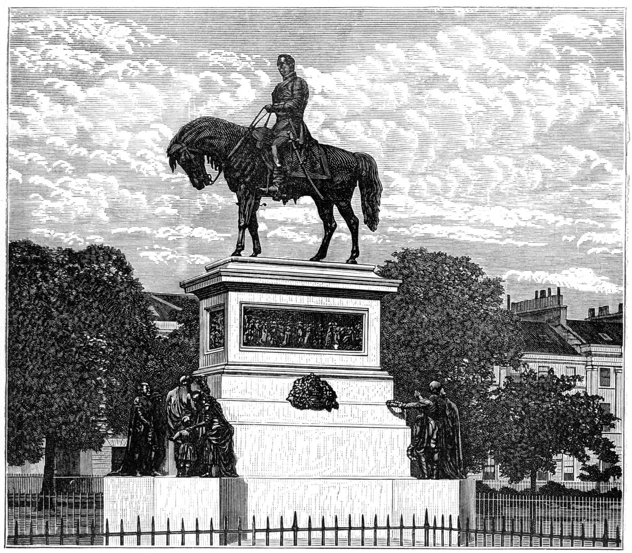 Albert Memorial, Charlotte Square, Edinburgh, 1900 av Unbekannt