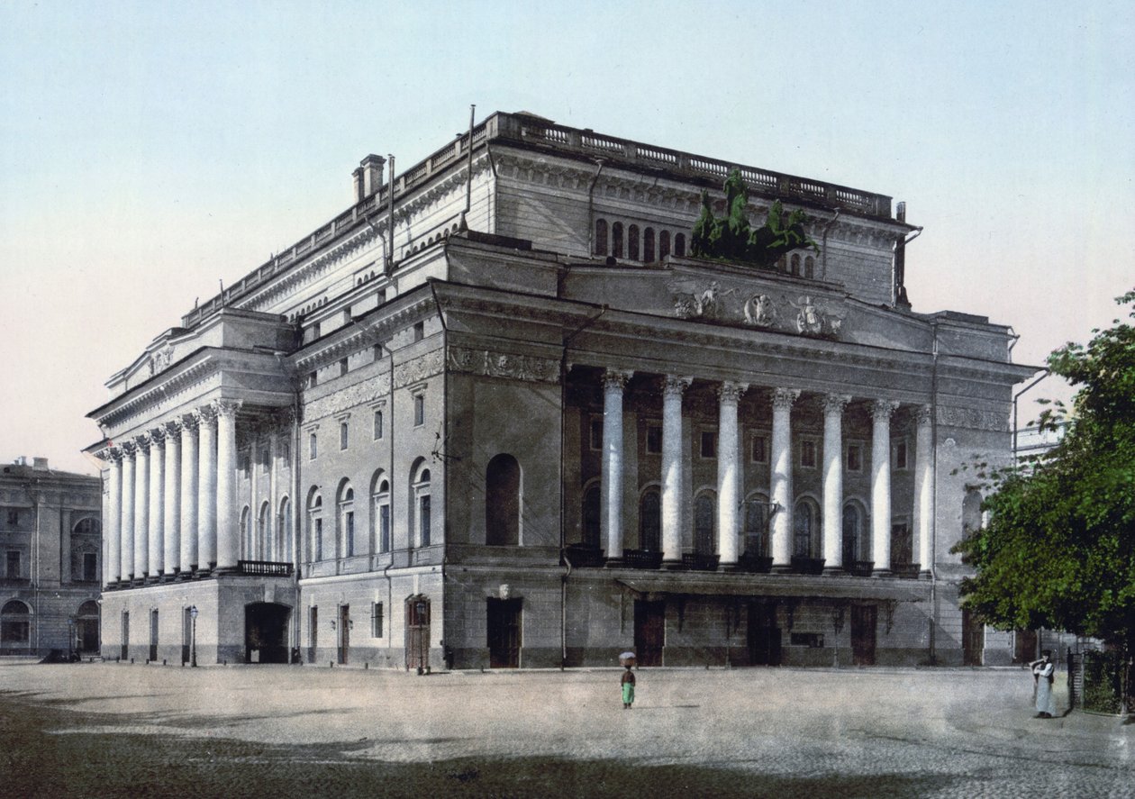Alexandrinsky Theatre, St Petersburg, Russland, c1890-c1905 av Unbekannt