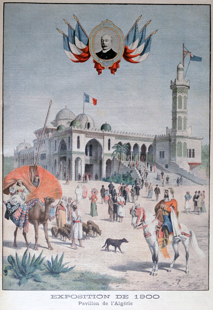 Den algeriske paviljongen på verdensutstillingen i 1900, Paris, 1900 av Unbekannt