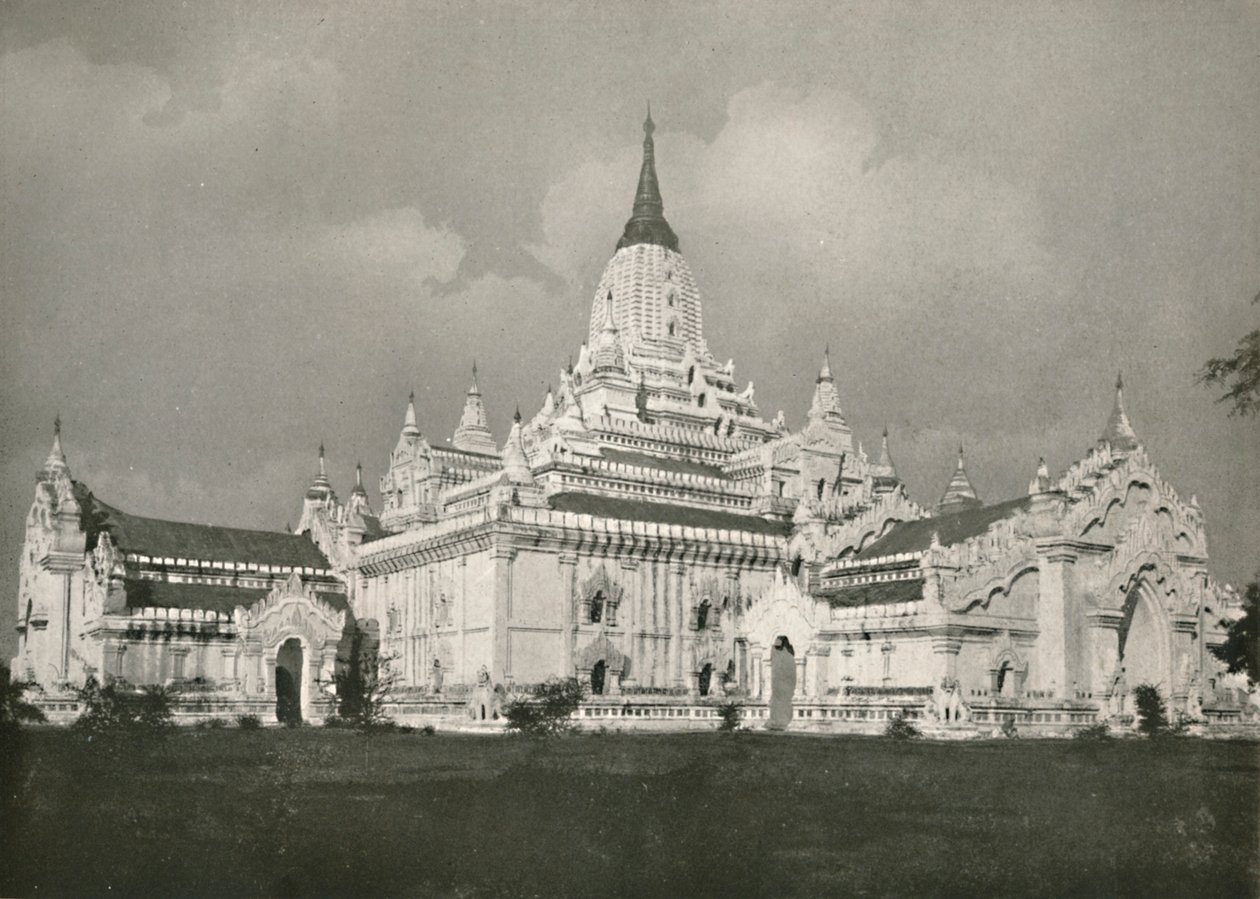 Anauda-pagoden, Pagau, 1900. av Unbekannt