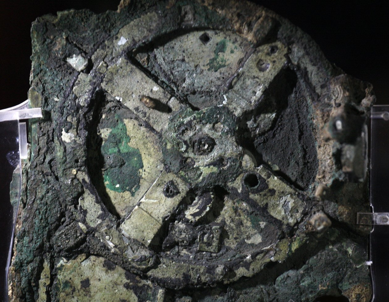 Antikythera-mekanismen, 205 f.Kr av Unbekannt