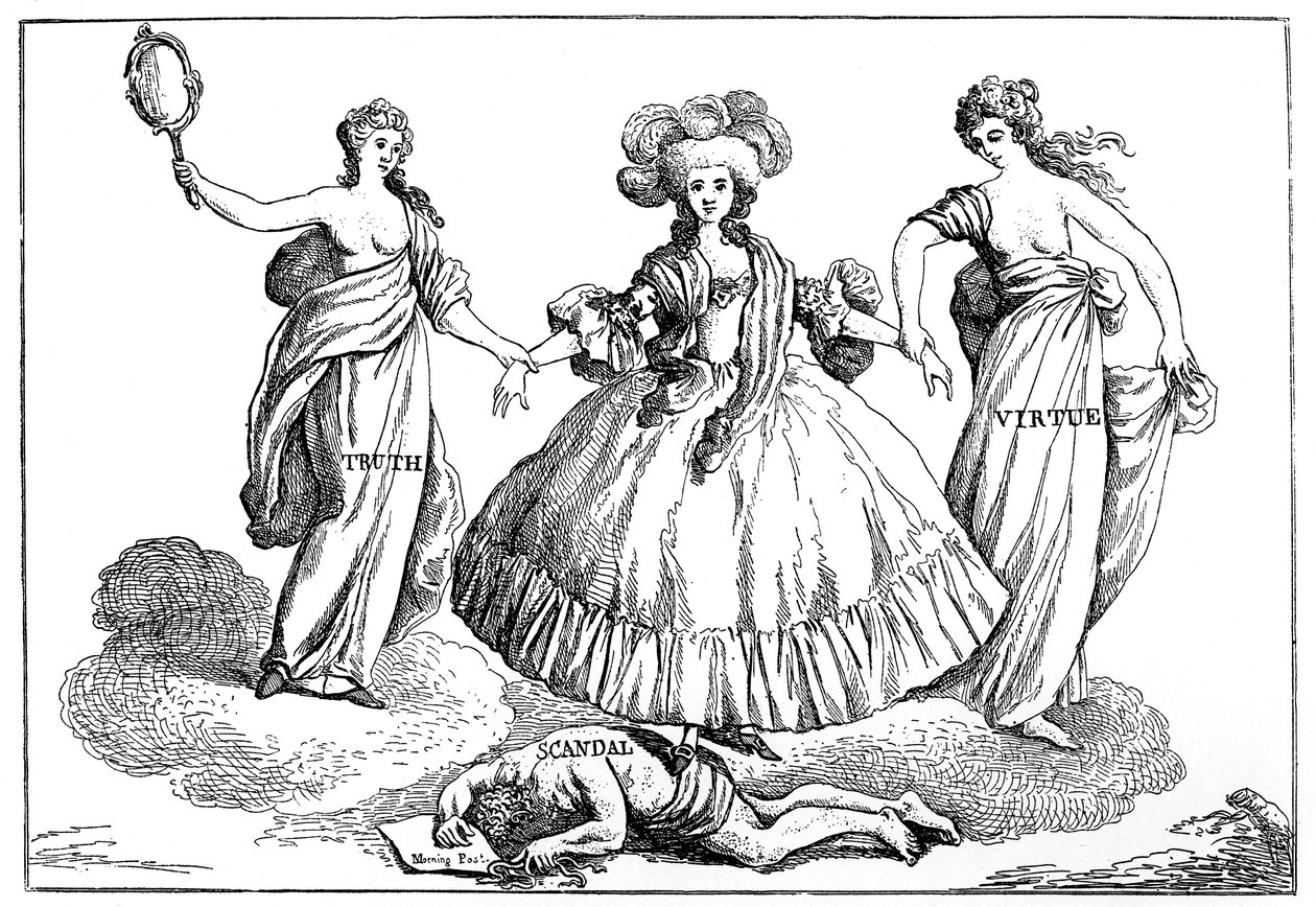 Apoteosen til hertuginnen av Devonshire, 1784 av Unbekannt