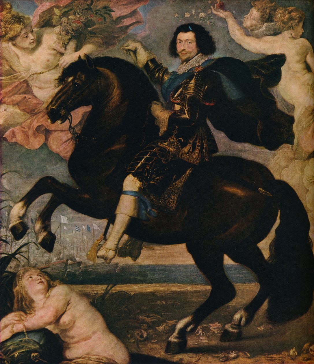 The Apotheosis of the Duke of Buckingham, c1900, 1936 av Unbekannt