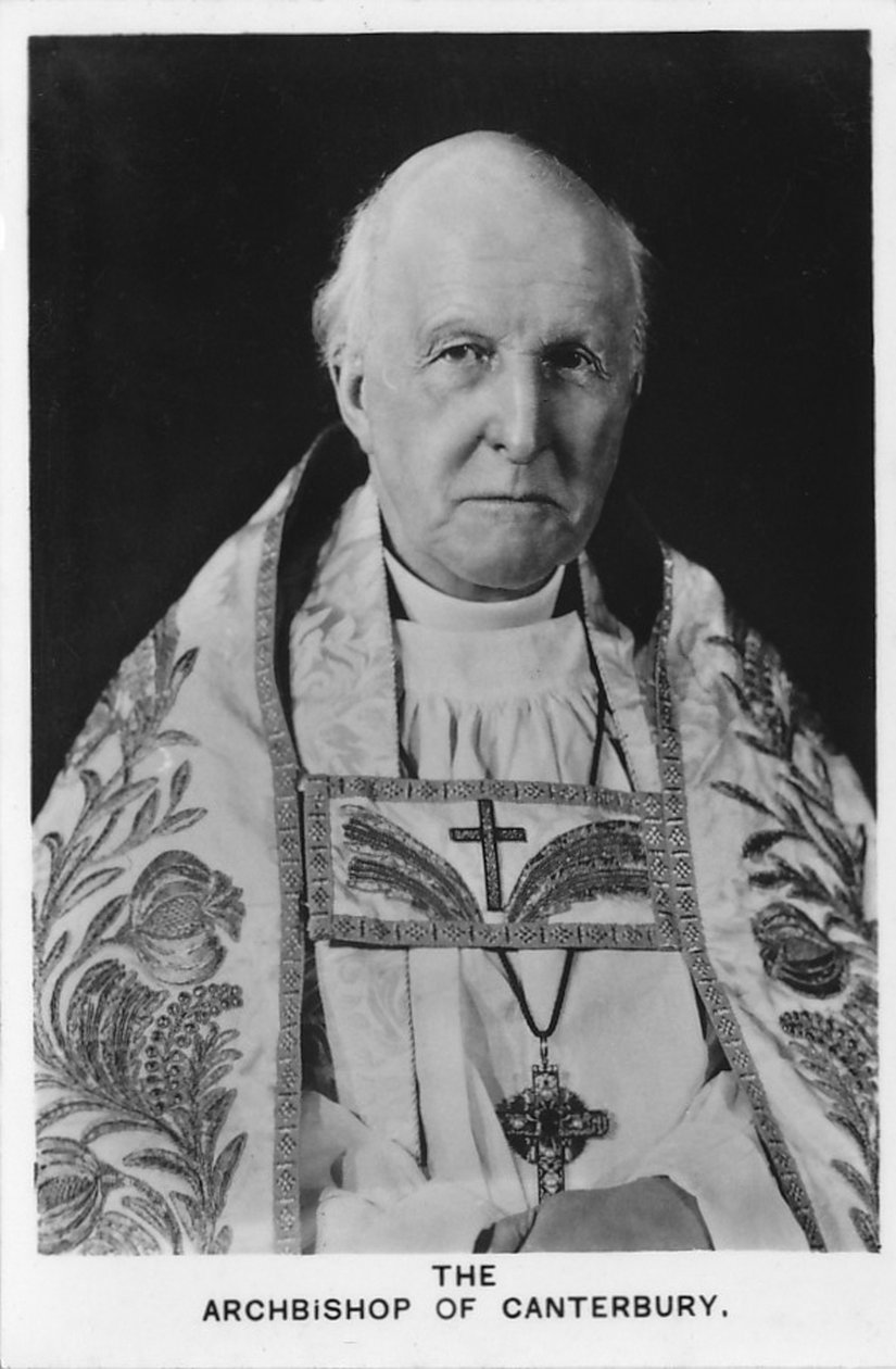 Erkebiskopen av Canterbury Dr Cosmo Gordon Lang, 1937 av Unbekannt
