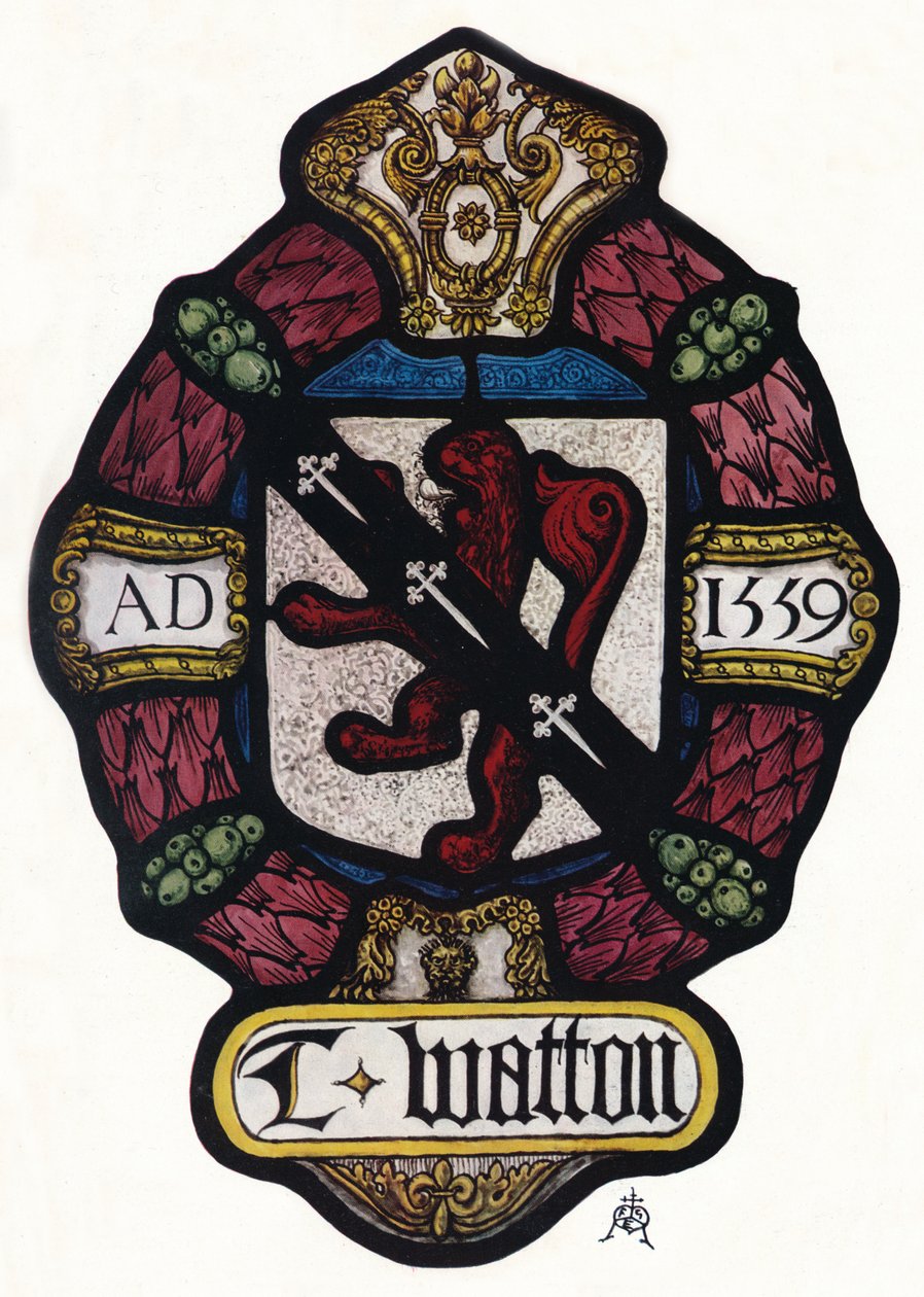 The Arms of Thomas Watton, c1900, 1936 av Unbekannt