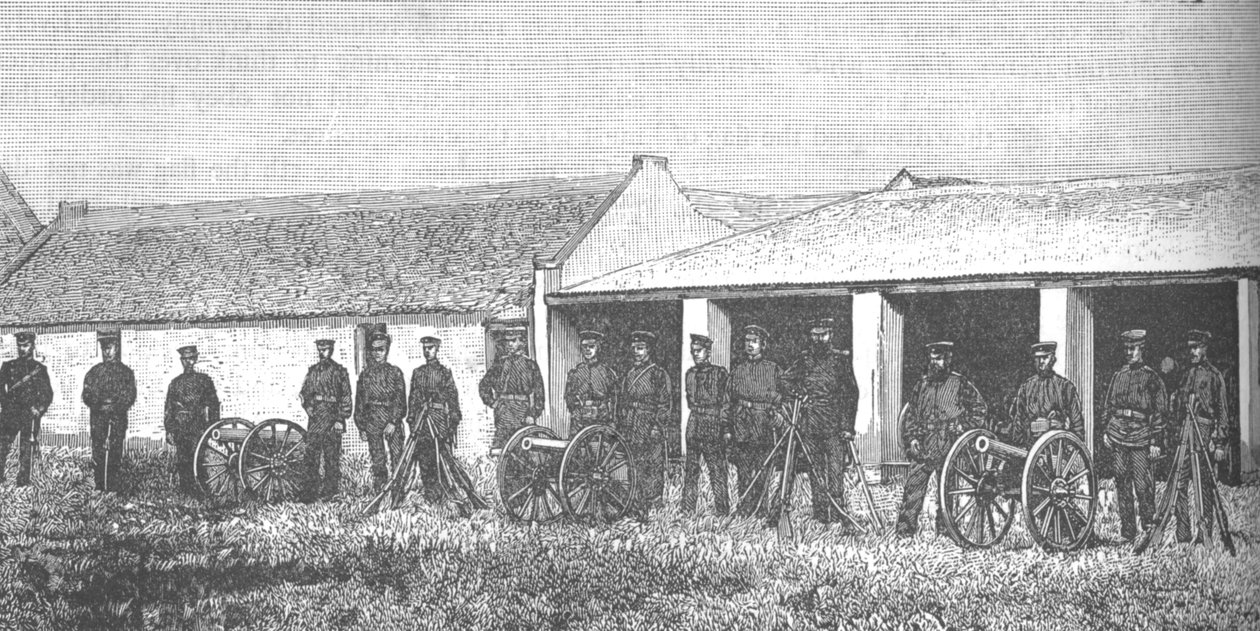 The Artillery of the South African Republic, ca 1880-tallet av Unbekannt