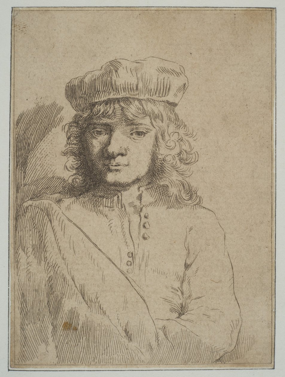 Kunstnerens sønn, Titus kopi, ca.1656. av Unbekannt