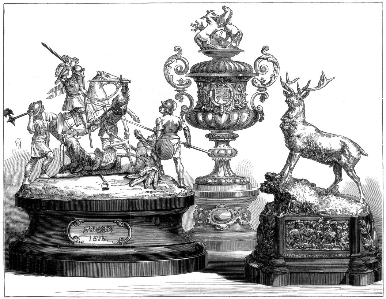Ascot-prisplaten, 1875 av Unbekannt