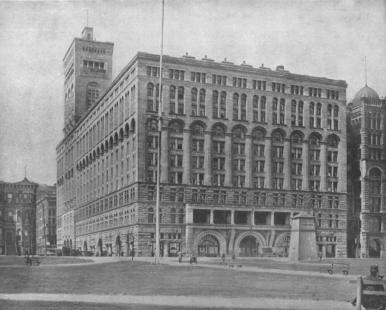 The Auditorium, Chicago, Illinois, USA, c1900. av Unbekannt
