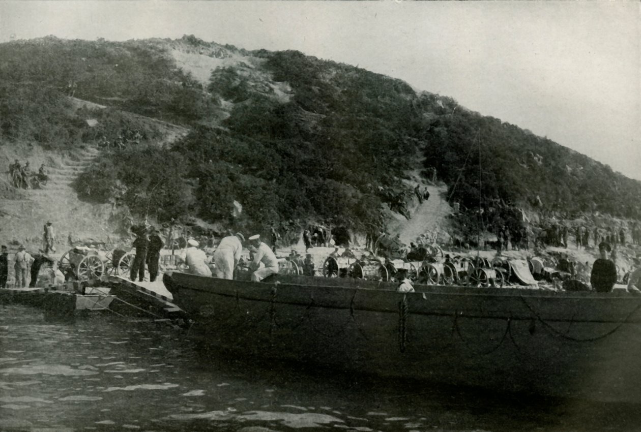 Det australske landingsstedet ved Gaba-Tepe, 1919. av Unbekannt