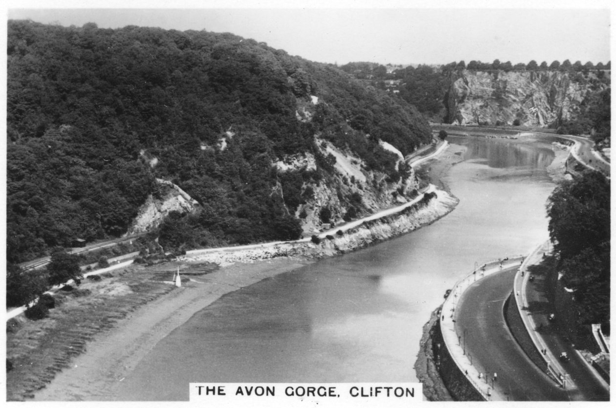 Avon Gorge, Clifton, Bristol, 1937 av Unbekannt