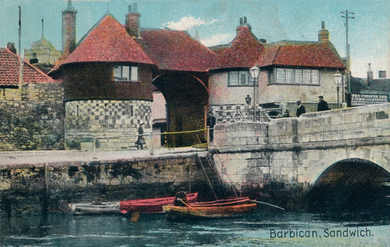 The Barbican, Sandwich, Kent, c1905. av Unbekannt