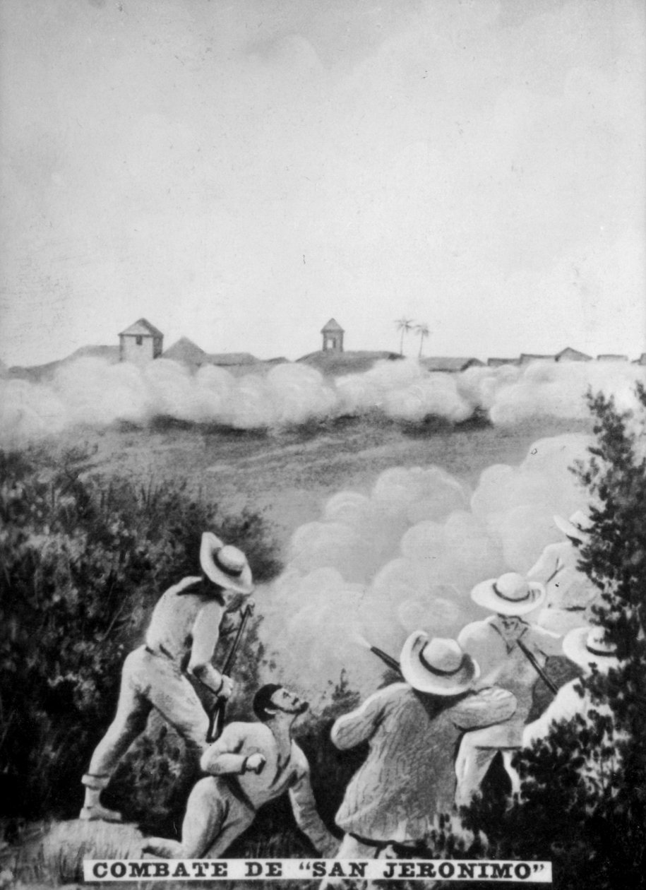 Slaget ved San Geronimo, 1895, 1920-tallet av Unbekannt