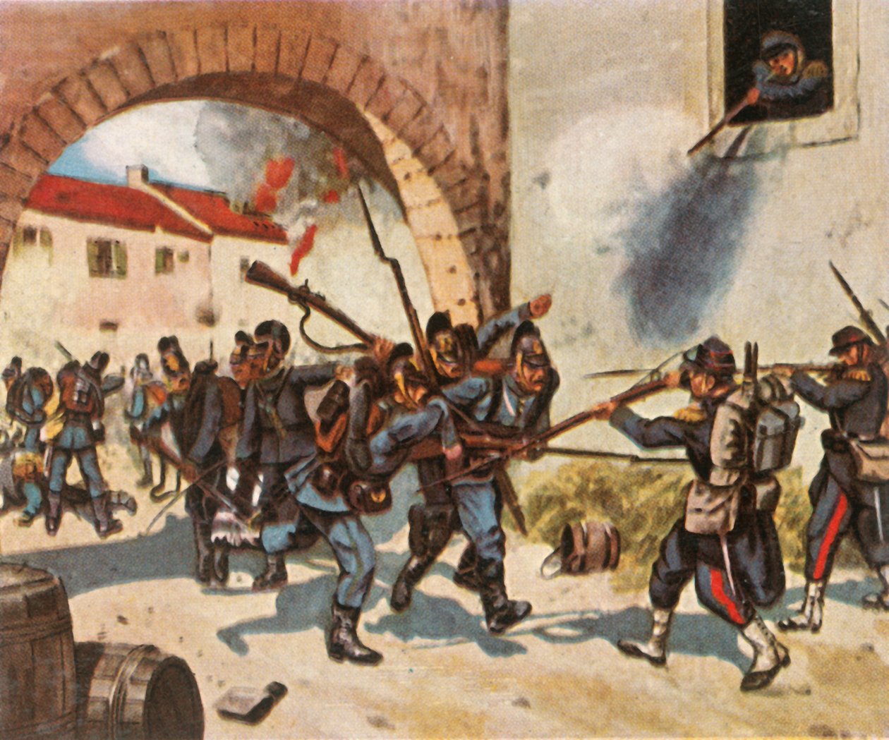Slaget ved Sedan, 1. september 1870, 1936. av Unbekannt