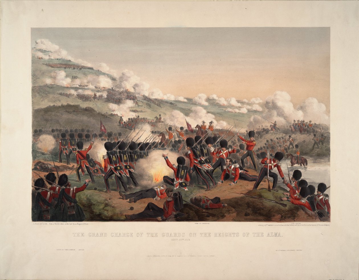 Slaget ved Alma 20. september 1854, 1854 av Unbekannt