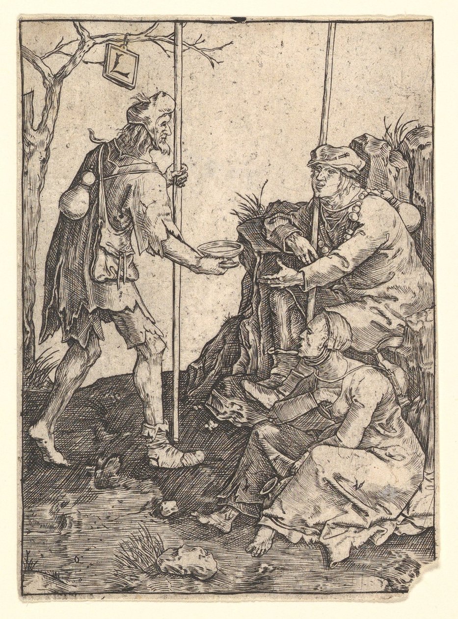 The Beggars.n.d. av Unbekannt