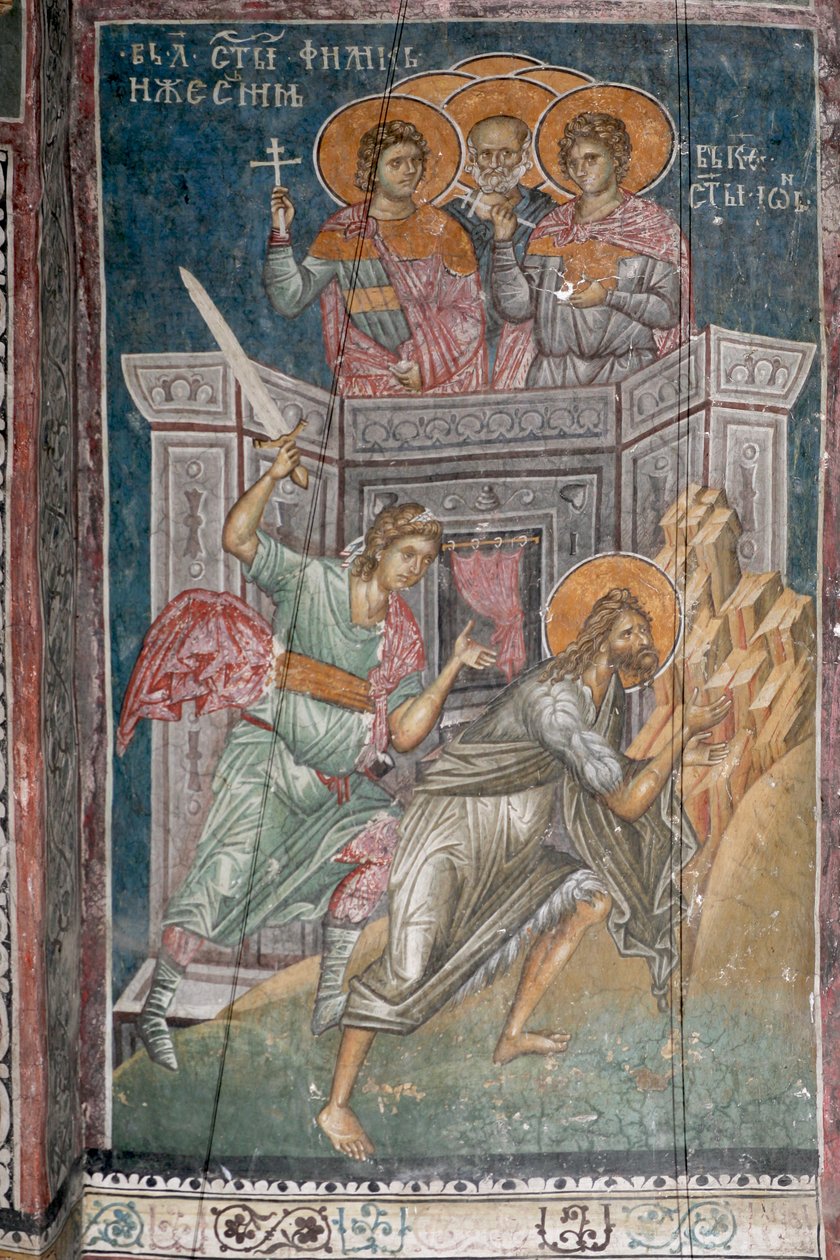 Halshuggingen av døperen Johannes, ca 1350 av Unbekannt