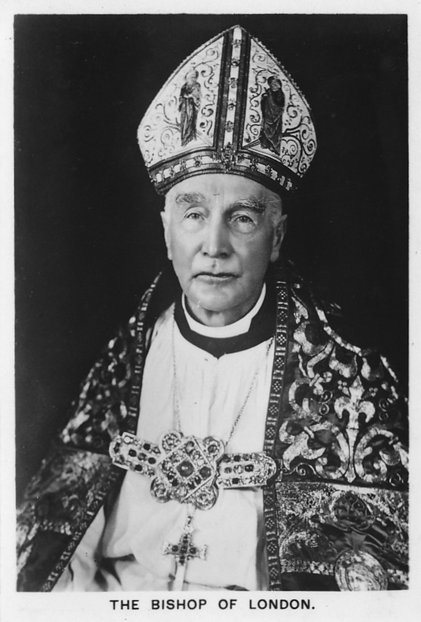 Biskopen av London Dr Winnington-Ingram, 1937 av Unbekannt