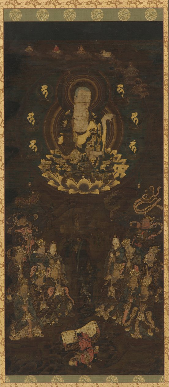 The Bosatsu Jizo and Ten Kings of Hell, Kamakura period, 1185-1333. av Unbekannt