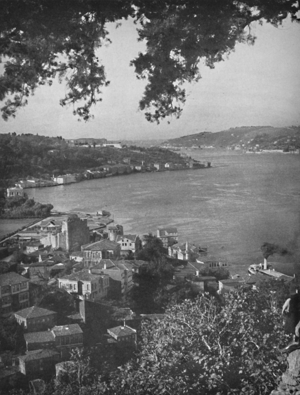 Bosporus - Konstantinopel i det fjerne, 1913 av Unbekannt