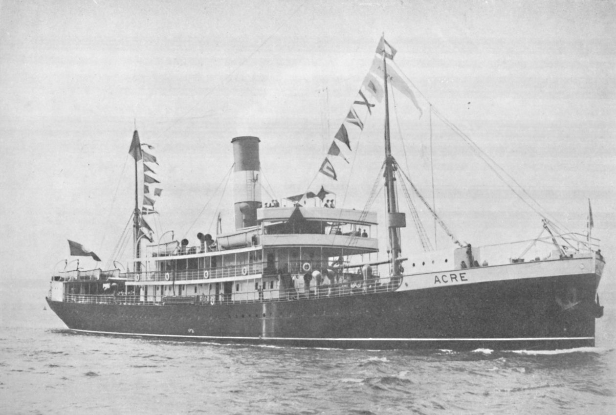 Den brasilianske Lloyd s.s. Acre., 1914 av Unbekannt
