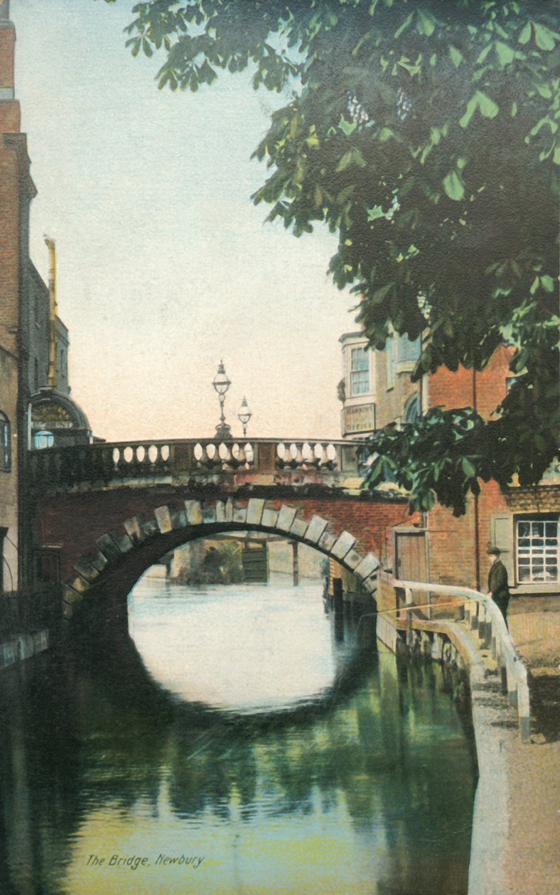 The Bridge, Newbury, slutten av 1800-begynnelsen av 1900-tallet. av Unbekannt