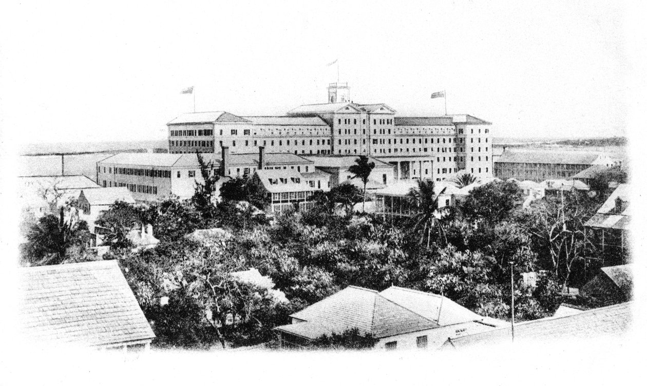 The British Colonial Hilton Hotel, Nassau, New Providence, Bahamas, 1911 av Unbekannt