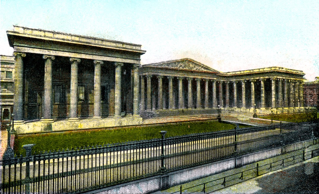 British Museum, London, 1900-tallet. av Unbekannt