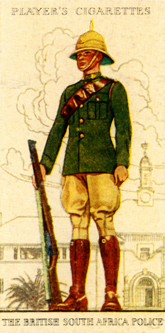 Det britiske Sør-Afrika-politiet, 1936. av Unbekannt