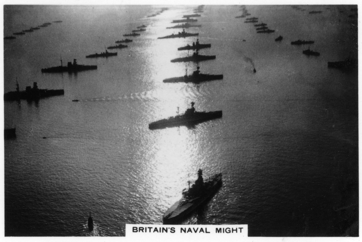 Den britiske flåten på King George Vs jubileumsrevy, Spithead, juli 1935, 1937 av Unbekannt