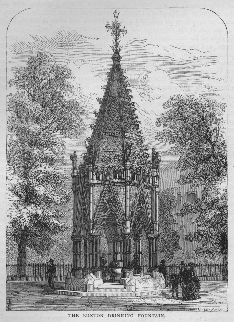The Buxton Drinking Fountain, Westminster, London, c1870 1878 av Unbekannt