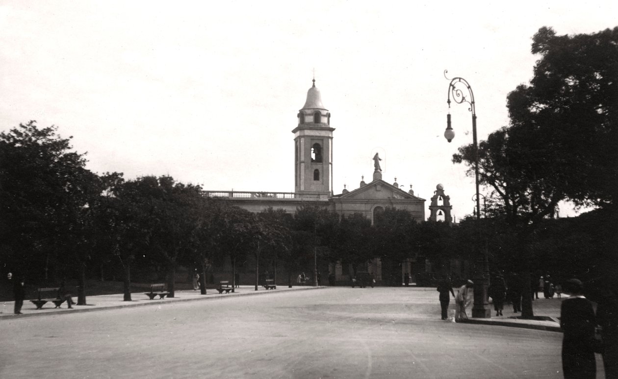 Capilla del Pilar, La Recoleta kirkegård, Buenos Aires, Argentina, ca 1900-tallet av Unbekannt