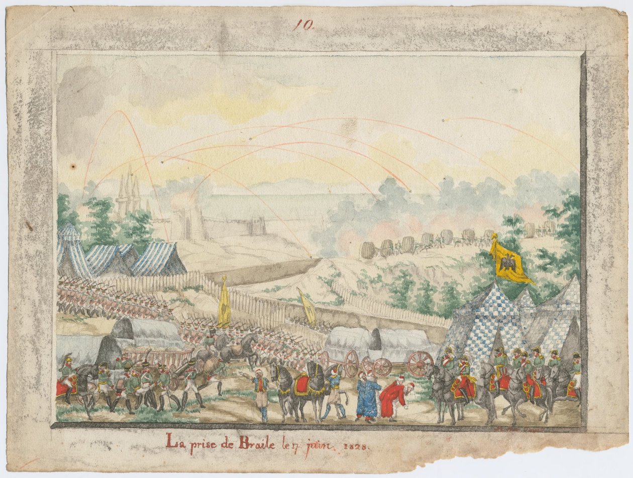 Erobringen av Brailov-festningen 7. juni 1828, 1829 av Unbekannt