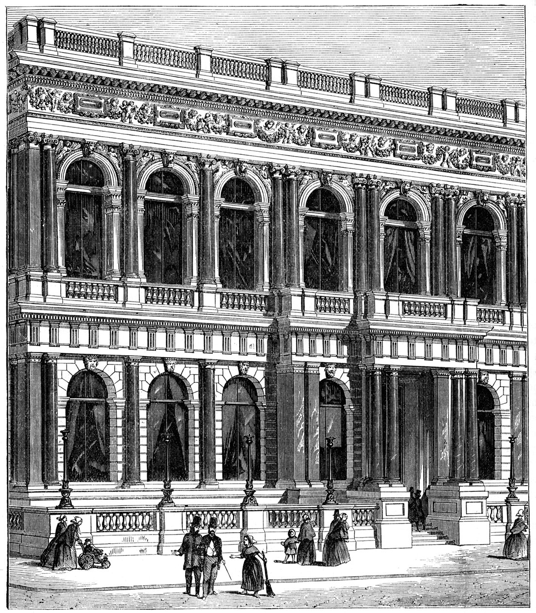 The Carlton Club, London, 1891 av Unbekannt
