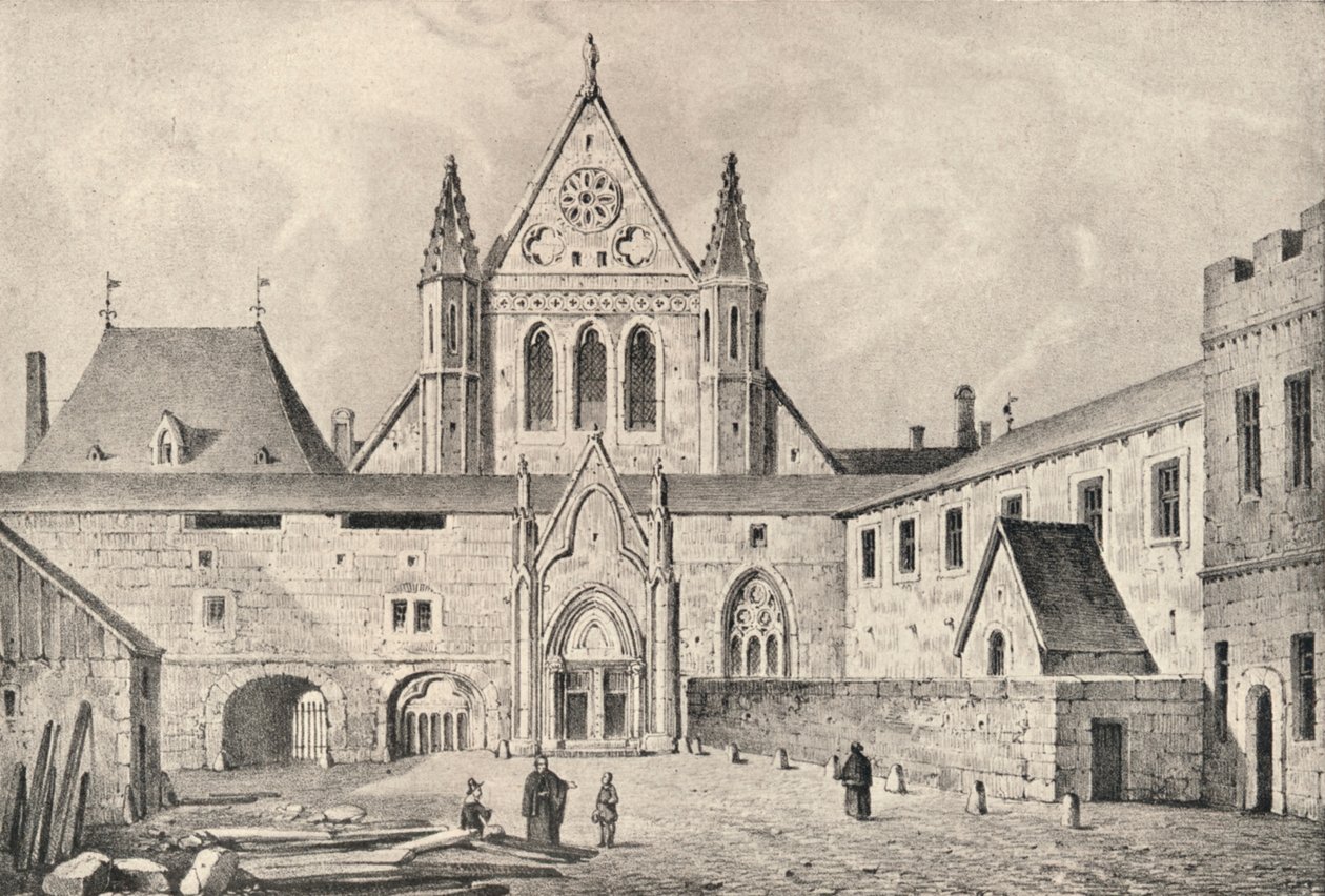 Karmelittklosteret på Rue dEnfer, Paris, 1915 av Unbekannt