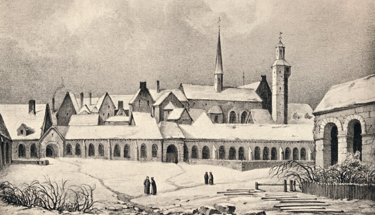 Carteusian Abbey of Paris, 1915 av Unbekannt