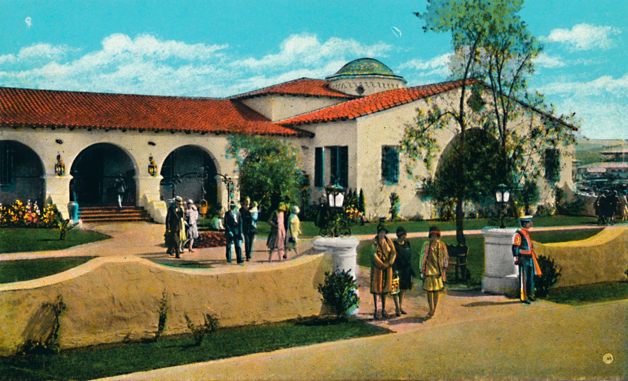 Kasinoet, Agua Caliente, c1939 av Unbekannt