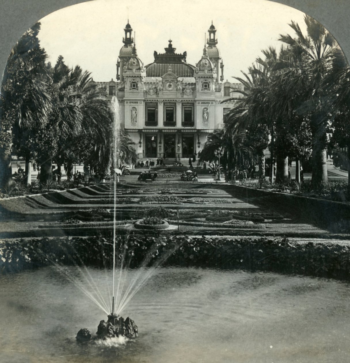 Kasinoet, Monte-Carlo, Monaco, 1900. av Unbekannt